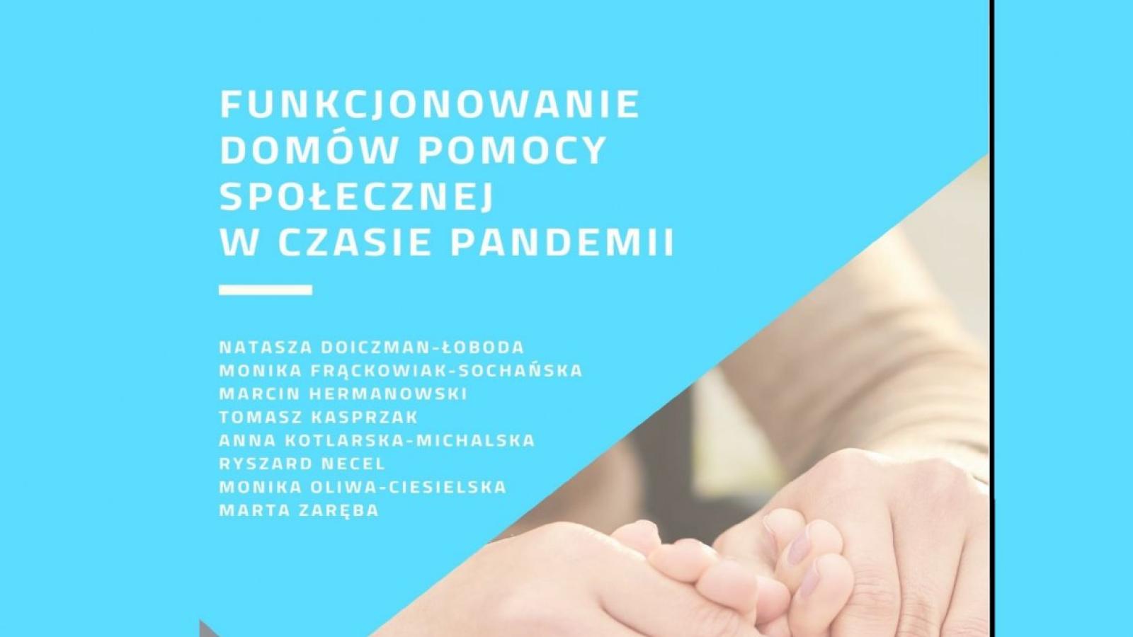 Wydział Socjologii UAM - badania naukowców dotyczące funkcjonowania Domów Pomocy Społecznej w czasie pandemii