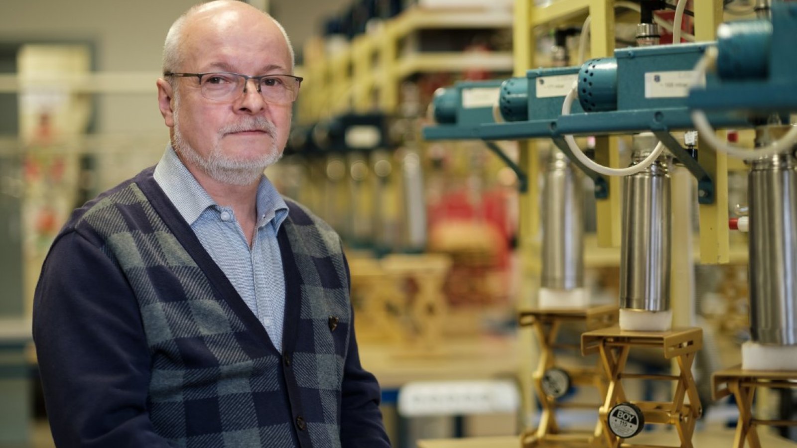 Prof. Tomasz Goslar Fot. Adrian Wykrota