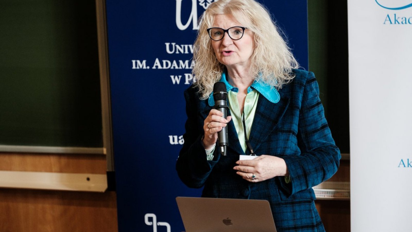 Zostań badaczką! Kobiety w nauce 2022. Na zdjęciu prof. Katarzyna Dziubalska-Kołaczyk, fot. Adrian Wykrota