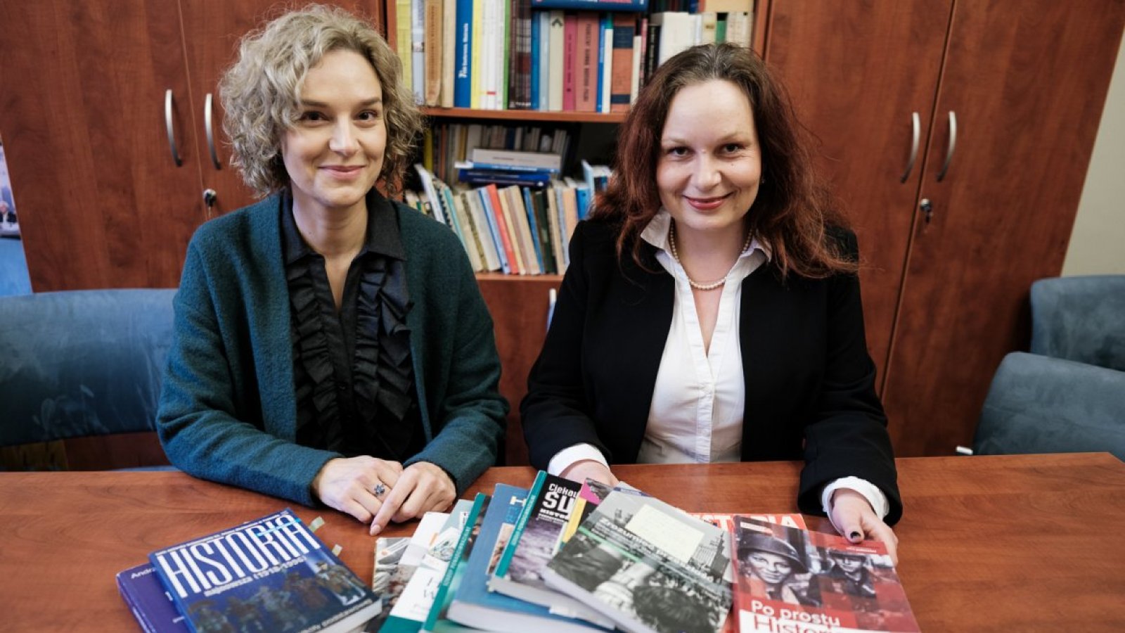 pProf. UAM Daria Hejwosz-Gromkowska i dr Dobrochna Hildebrandt-Wypych, fot. Adrian Wykrota