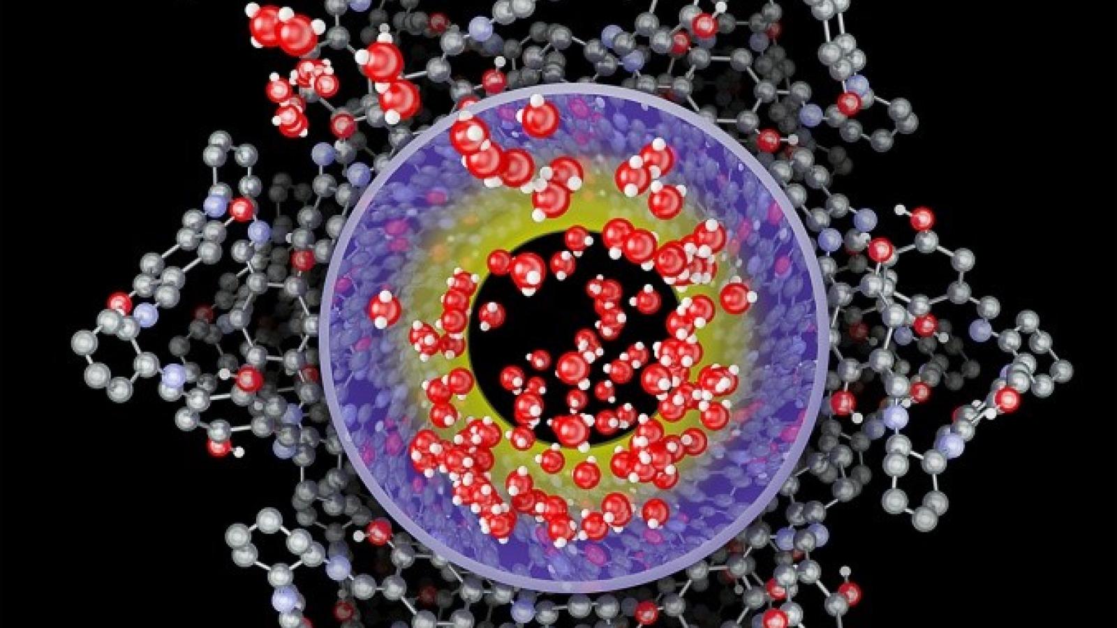 „Dehydration of a crystal hydrate at subglacial temperatures”