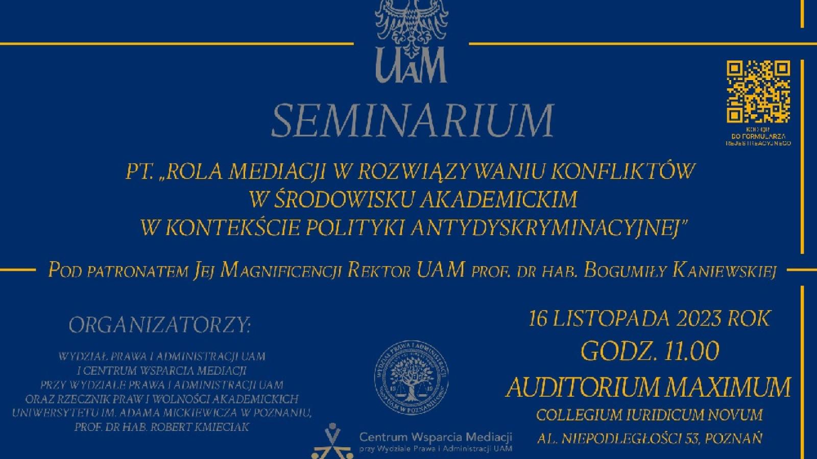 Rola mediacji w rozwiązywaniu konfliktów w środowisku akademickim na tle polityki antydyskryminacyjnej