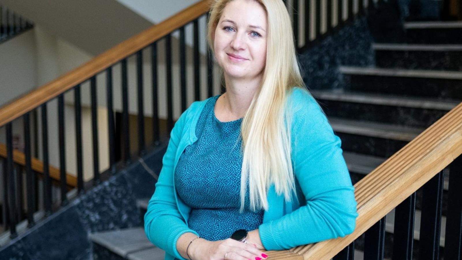 Prof. UAM Karolina Lewińska, fot. Adrian Wykrota