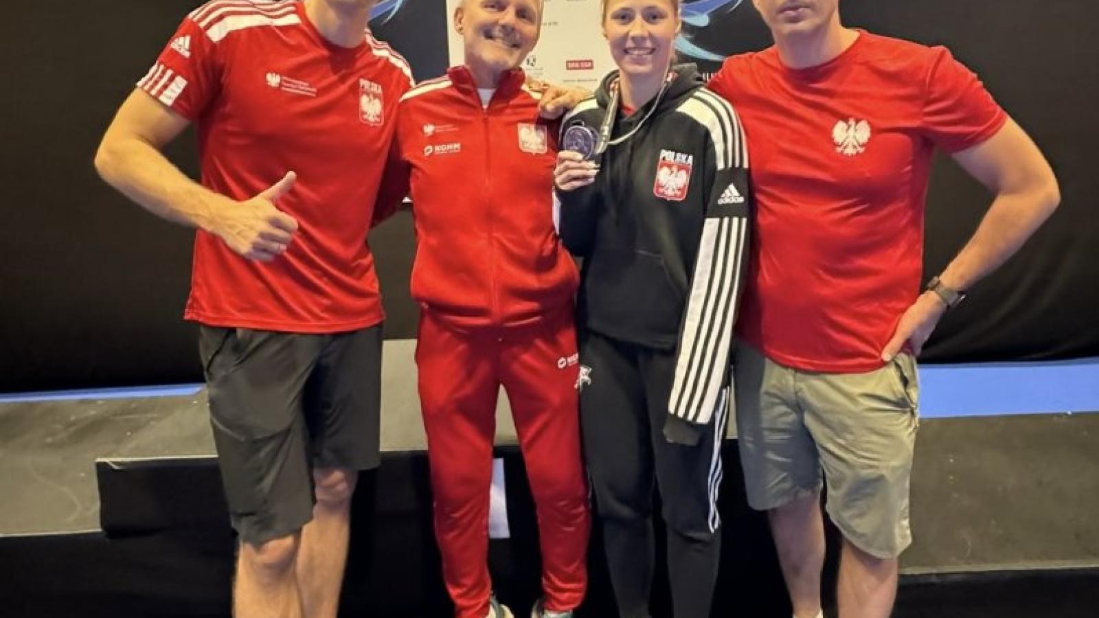 Julia Walczyk-Klimaszyk z brązem ME