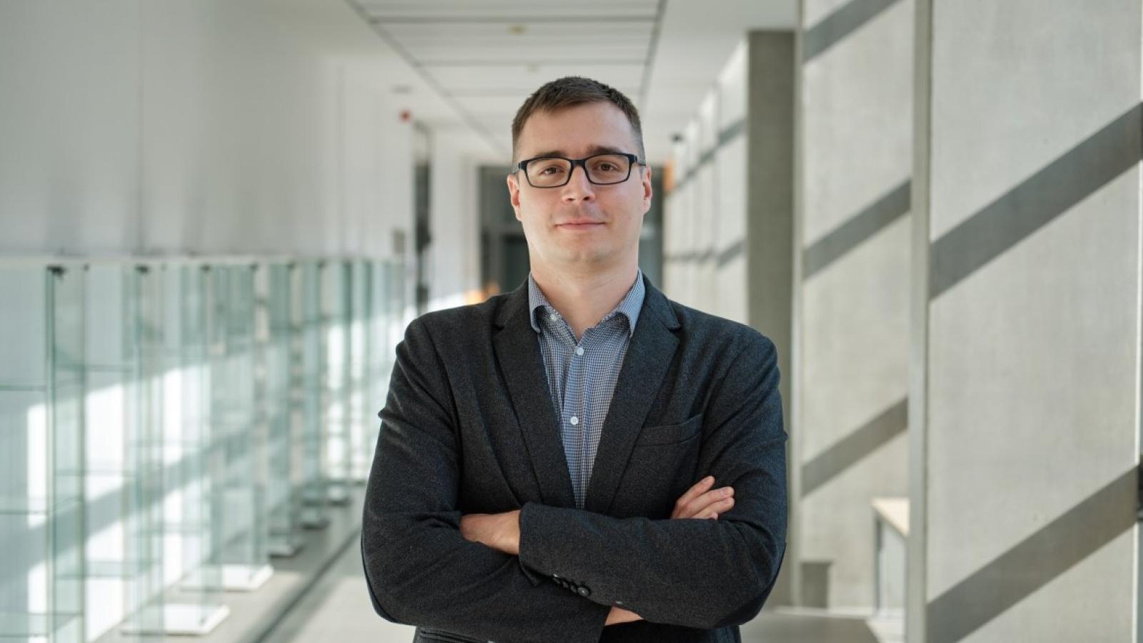 Prof. Łukasz Wolski, fot. Władysław Gardasz