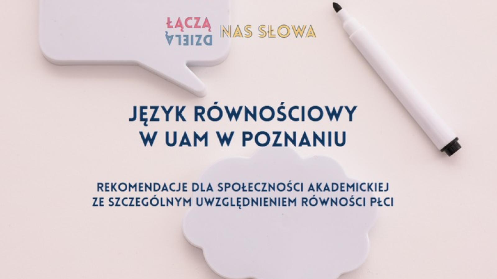 Język równościowy w UAM. Rekomendacje