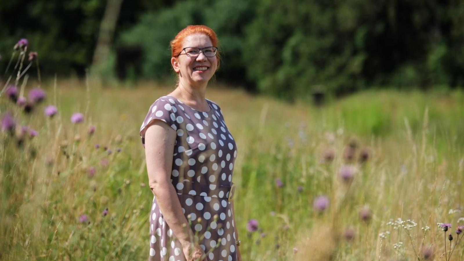 Prof. UAM Justyna Wiland-Szymańska, dyrektor Ogrodu Botanicznego UAM, fot. Władysław Gardasz