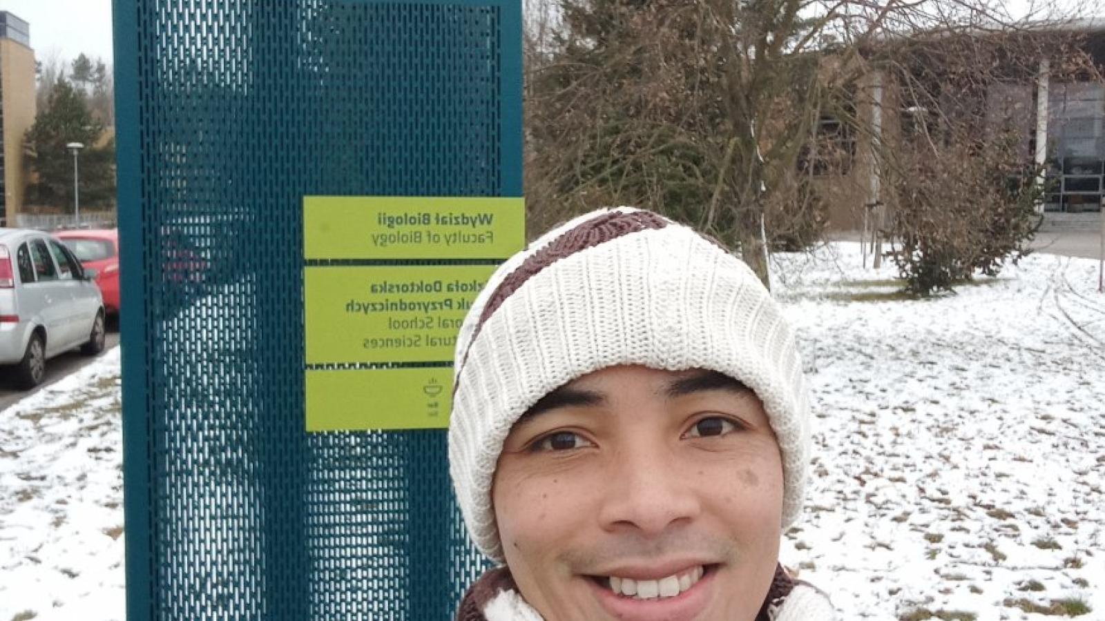 Daniel Vonisoa Rafidimanana na Wydziale Biologii UAM