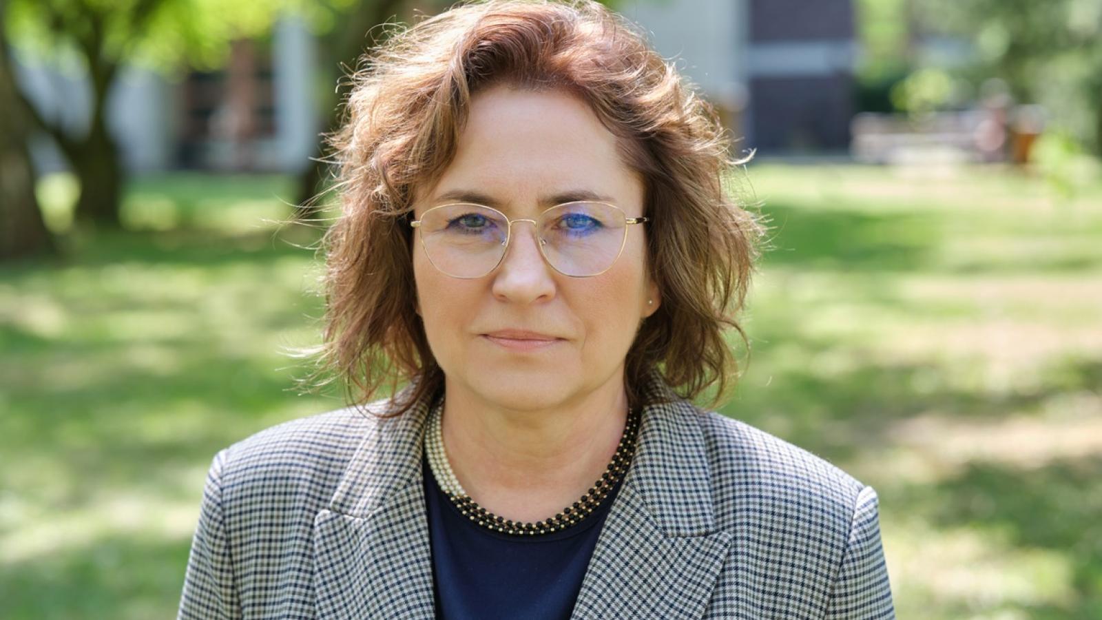 Prof. UAM Lucyna Bakiera, fot. Władysław Gardasz