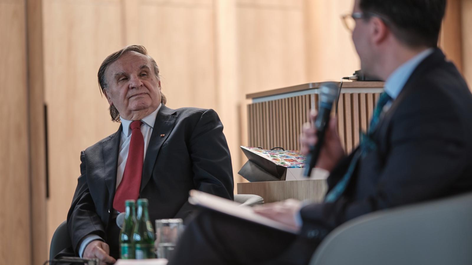 Spotkanie ze Sławomirem Pietrasem na WPiA, fot. Władysław Gardasz