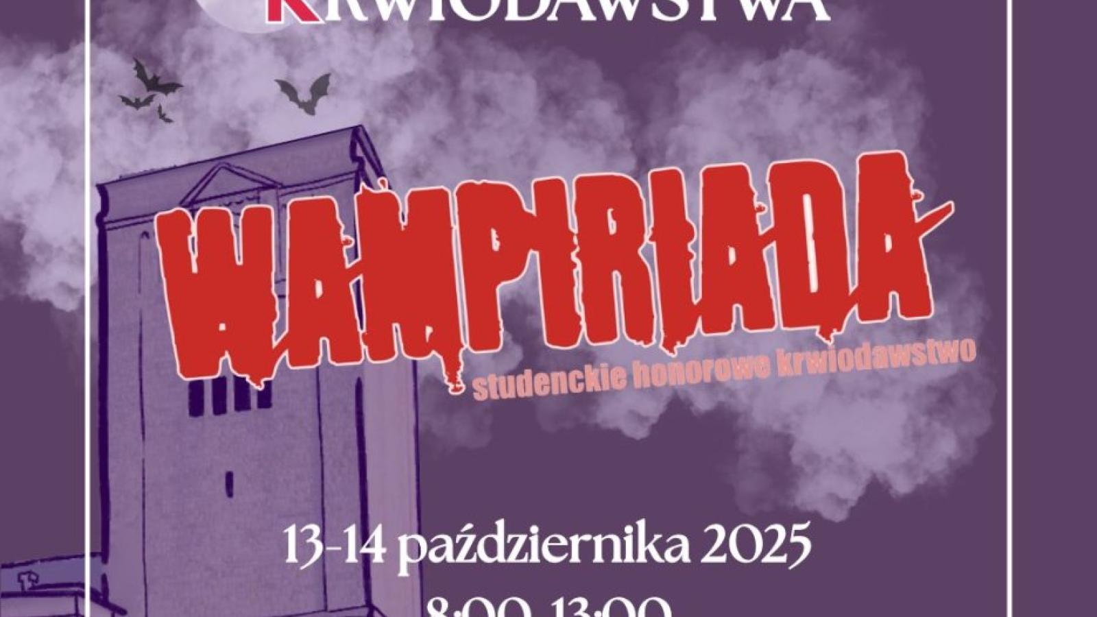 Wampiriada Jesienna odbędzie się 13-14 października 2025 r.
