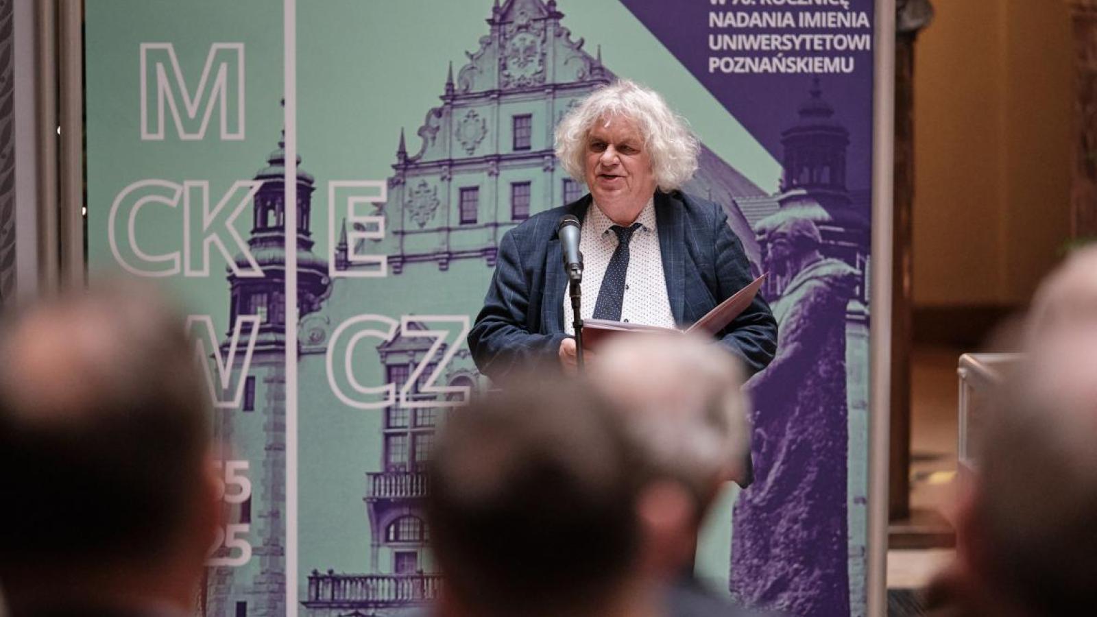 70. rocznicy nadania Uniwersytetowi Poznańskiemu imienia Adama Mickiewicza, fot. Władysław Gardasz