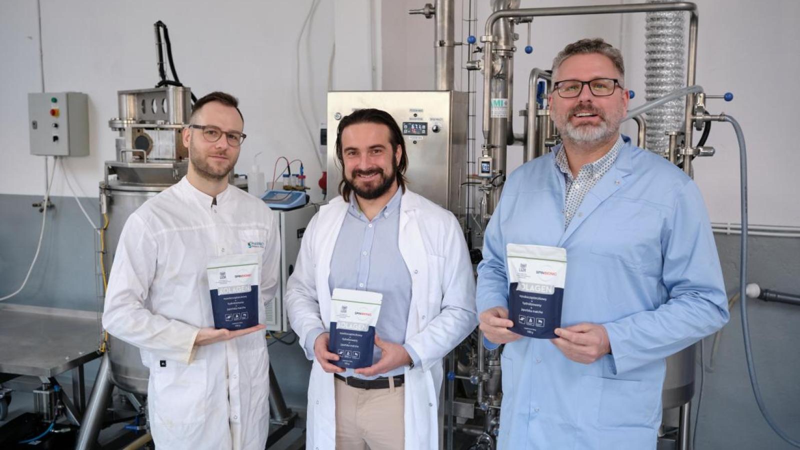 Twórcy kolagenu z matchą. Fot. Władysław Gardasz