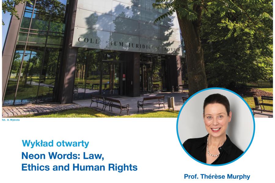 Wykład otwarty profesor Thérèse Murphy