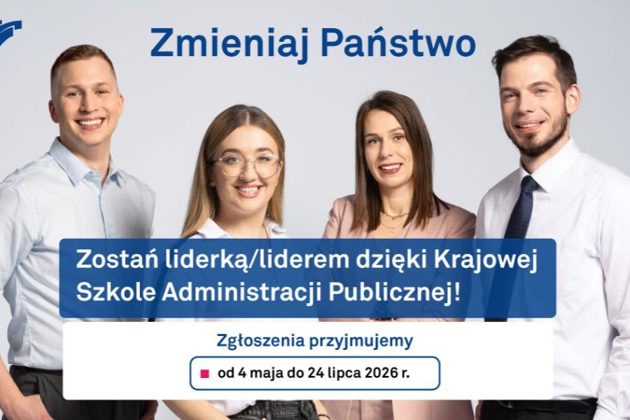 Spotkanie informacyjne online Krajowej Szkoły Administracji Publicznej 