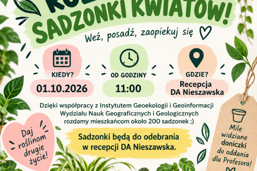 Zabierz kwiatek do domu