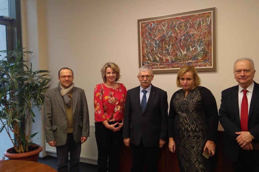 Rektor z Ukrainy w IKE