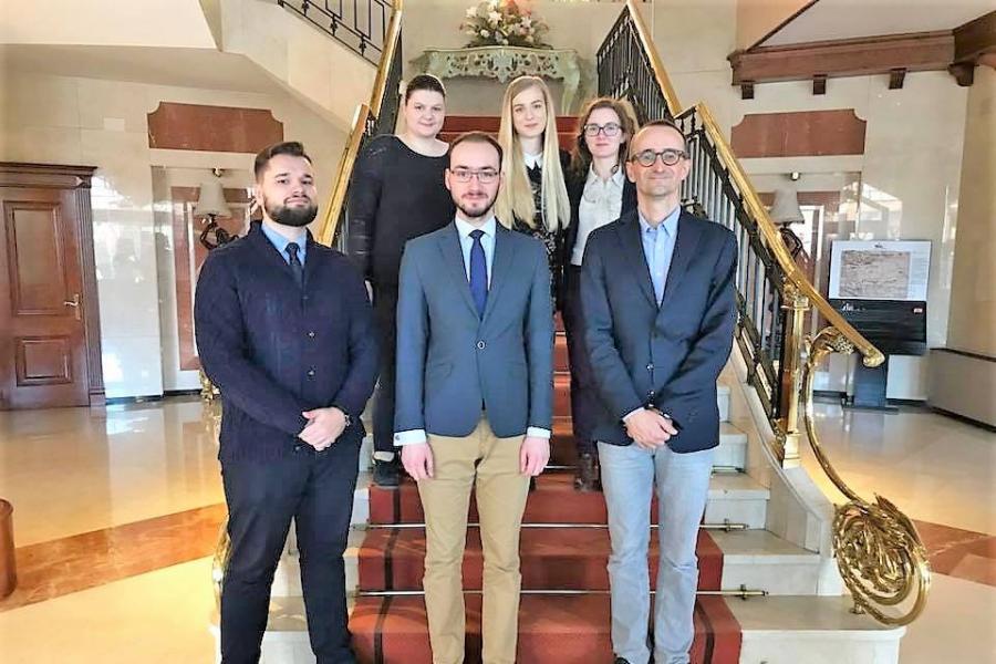 Grupa studentów i naukowców WPiA UAM w Ciudad Real