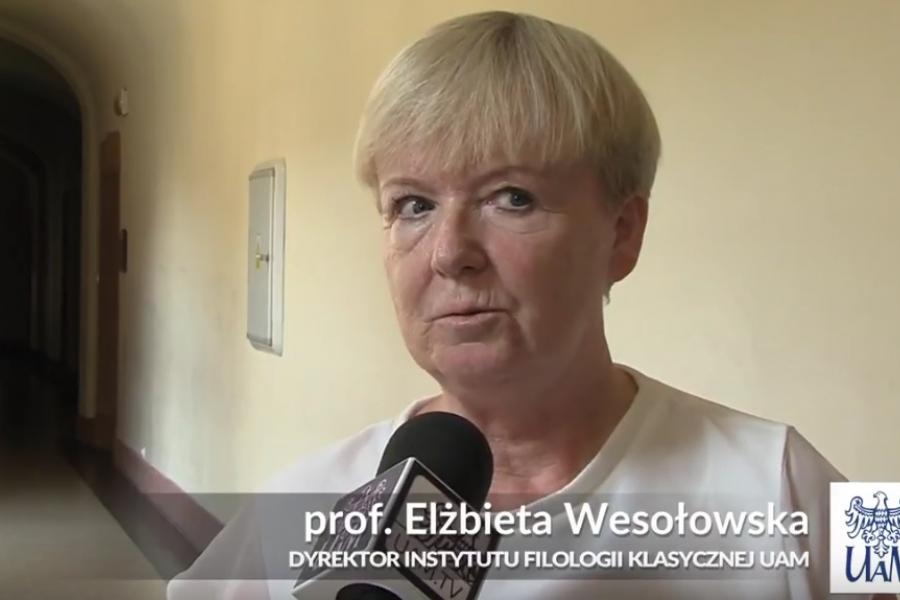 prof. Elżbieta Wesołowska
