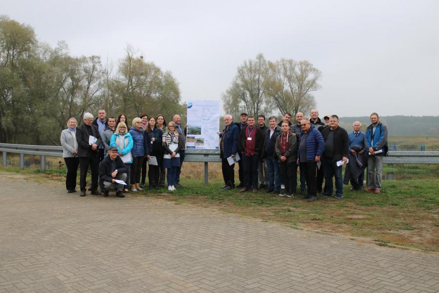 Sesja terenowa na ujęciu infiltracyjnym w Krajkowie koło Mosiny