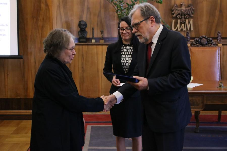 Medal ALUMNO BENE MERENTI  Fot. Przemysław Stanula