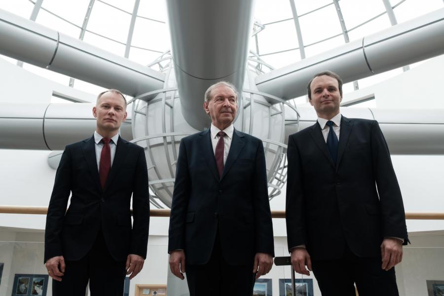 Adam Młynarczyk, prof. Zygmunt Młynarczyk, dr Grzegorz Borkowski