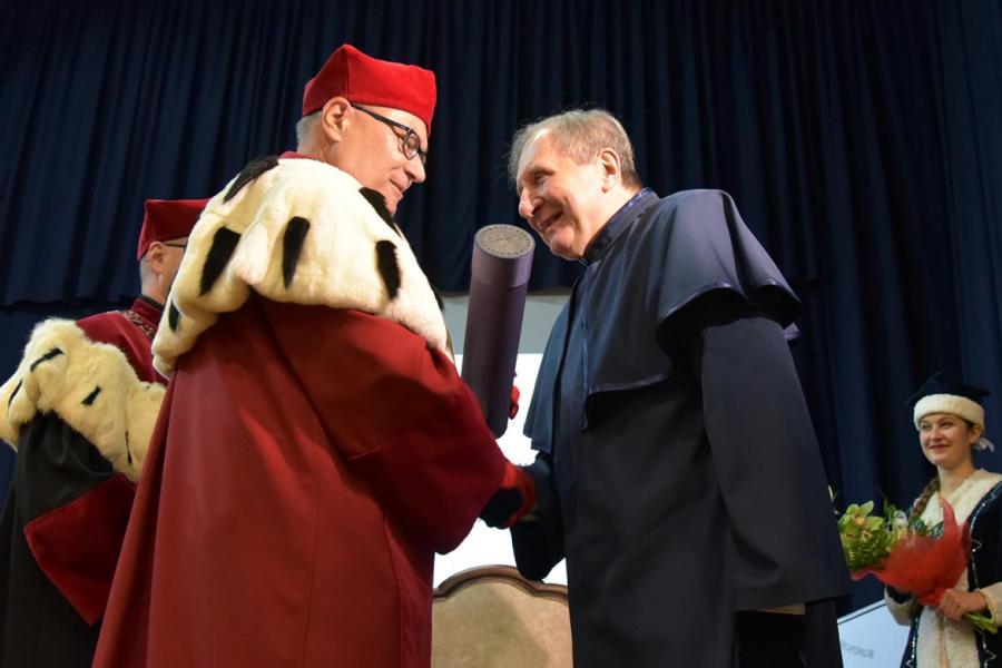 Prof. Aleksander Kośko doktorem honoris causa Uniwersytetu Rzeszowskiego