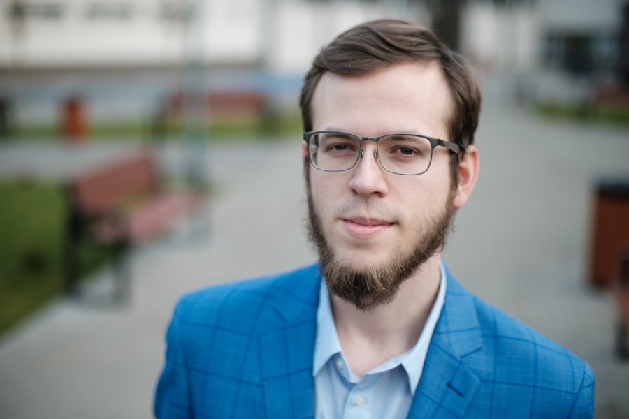 Dr Dawid Rogacz Fot. Adrian Wykrota