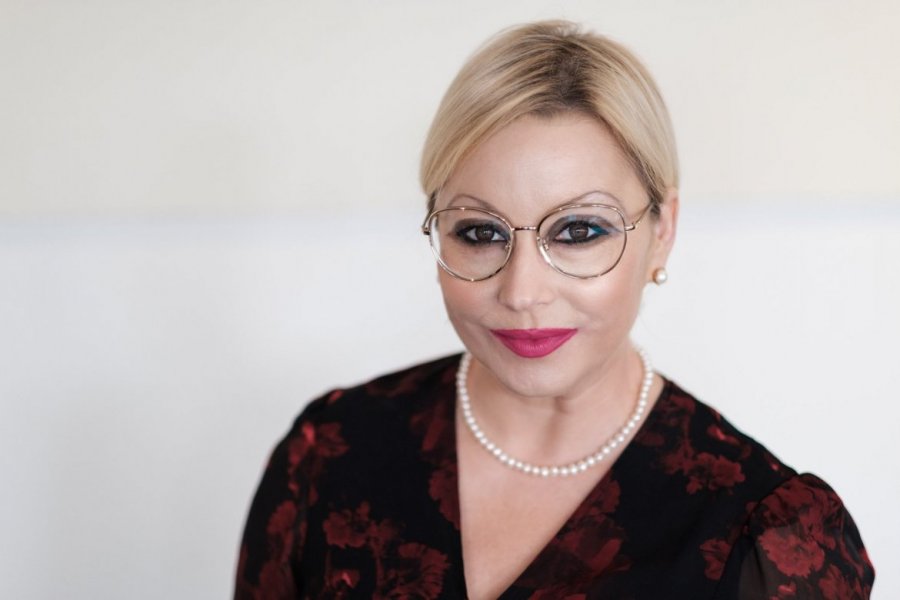 prof. dr hab. Agnieszka Cybal-Michalska, fot. Adrian Wykrota