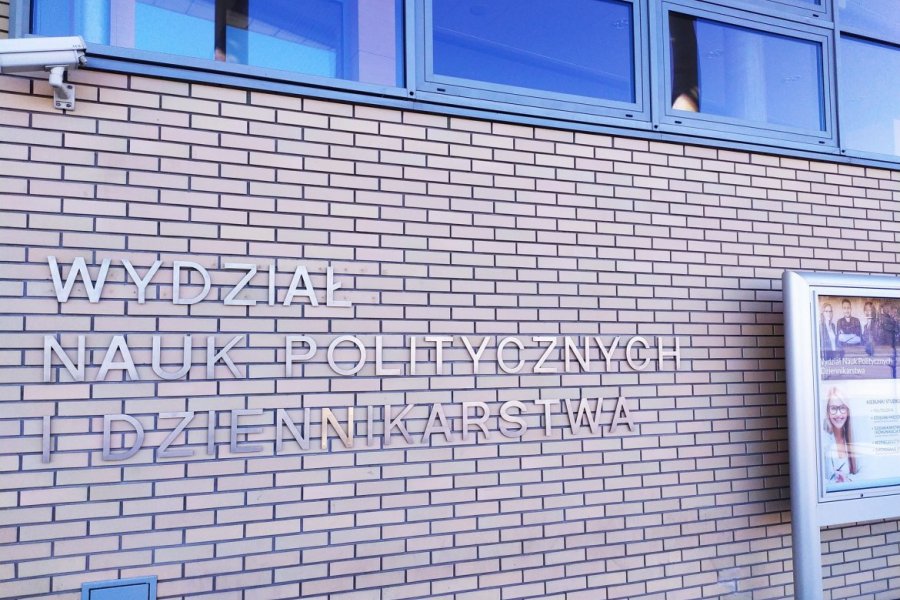 Wydział Nauk Politycznych i Dziennikarstwa, fot. fb.com/wnpid