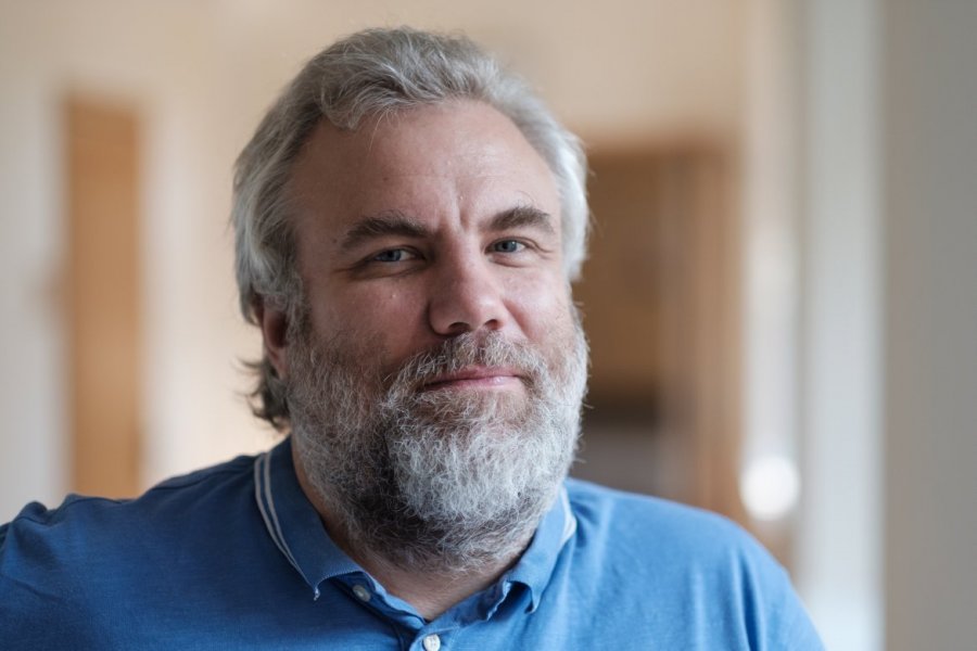 prof. UAM dr hab. Łukasz Kaczmarek, fot. Adrian Wykrota