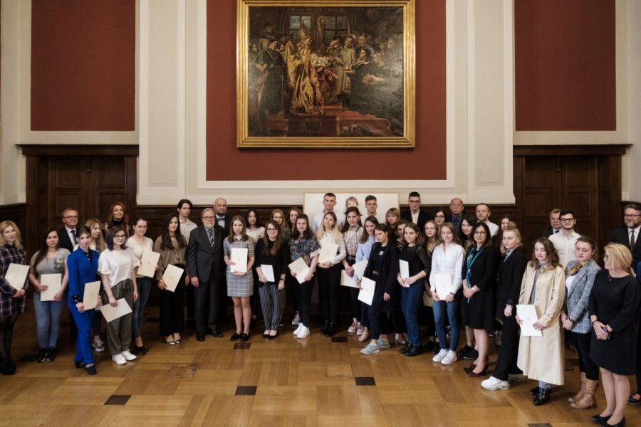 Ubiegłoroczni laureaci, fot. Adrian Wykrota