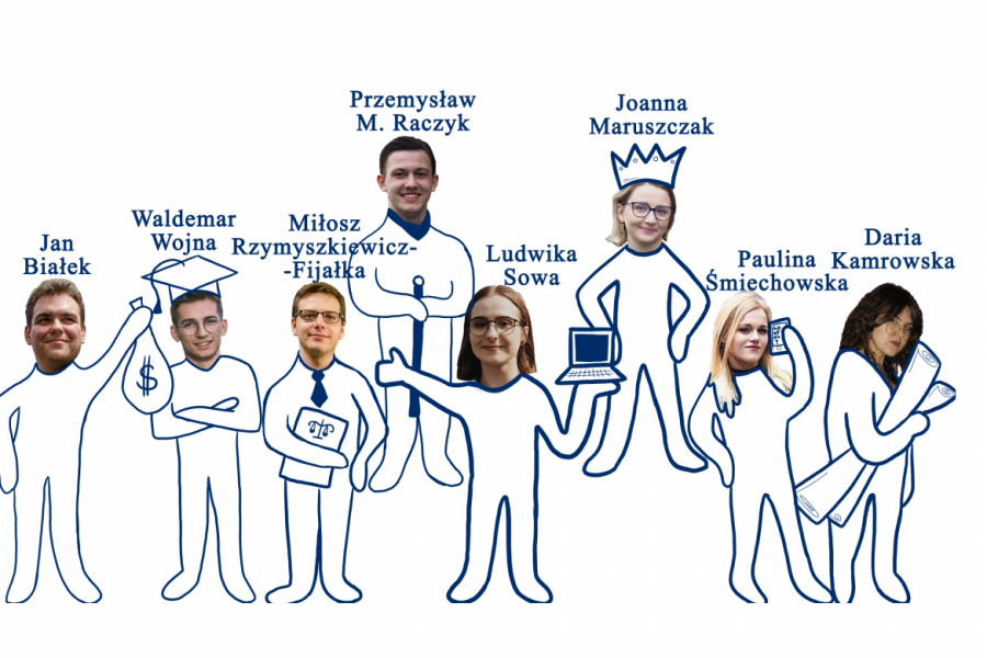 Samorząd Studentów UAM, Graf. Adam Kuta , Ewa Wojciarzyk