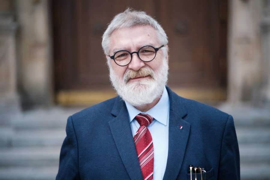 Prof. Aleksander W. Mikołajczak, fot. Adrian Wykrota