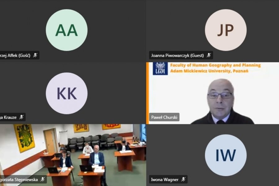 Na WGSEiGP UAM odbyła się inauguracja projektu „Usługi świadczone przez główne typy ekosystemów w Polsce - podejście stosowane”