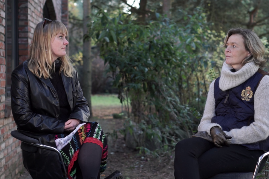 Anna Schmidt-Fiedler i prof. Hanna Mamzer Fot USF