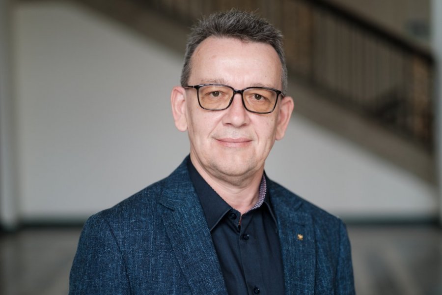 Prof. Przemysław Wojtaszek Fot. Adrian Wykrota