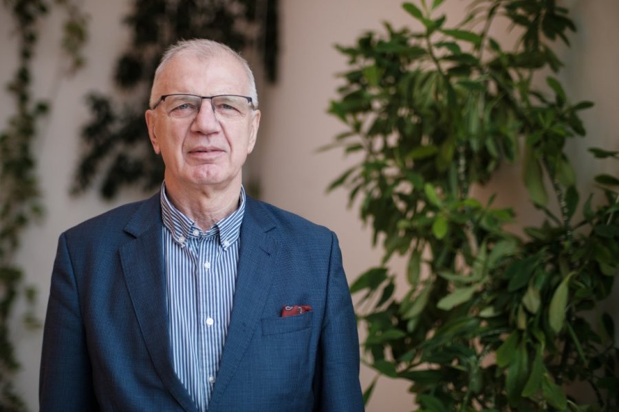 prof. Andrzej Mizgajski, fot. Adrian Wykrota