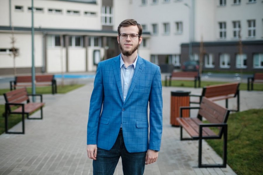 Dr Dawid Rogacz, fot. Adrian Wykrota