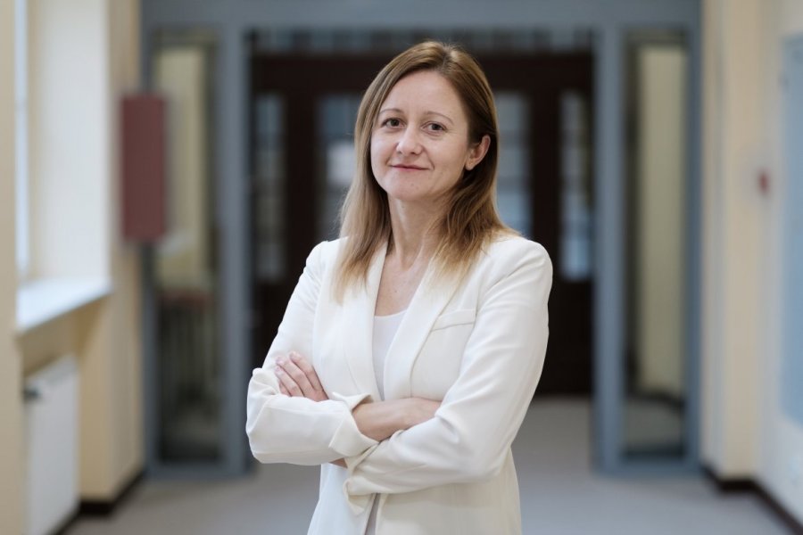 Prof. Joanna Pawelczyk, fot. Adrian Wykrota