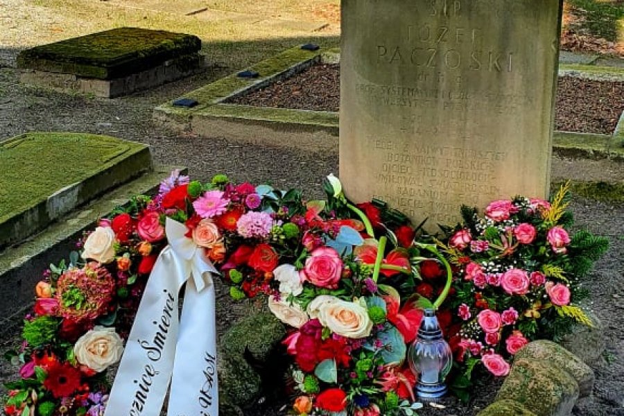 Biolodzy z UAM oddali hołd botanikowi prof. Józefowi Paczoskiemu