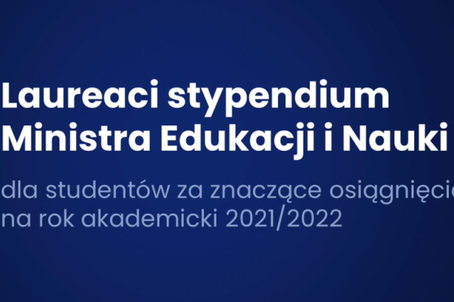 Studenci UAM z ministerialnymi stypendiami