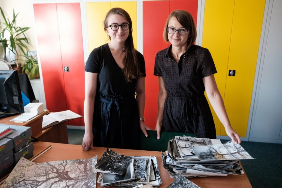 Dr Kamila Kłudkiewicz i Julia Stachura Fot. Adrian Wykrota