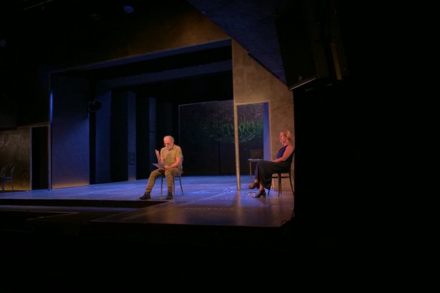 Na zdjęciu: Mirosław Różalski i Joanna Roszak