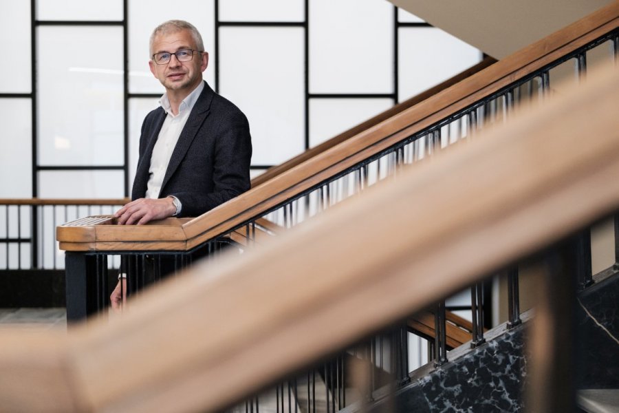 Prof. Janusz Taborek Fot. Adrian Wykrota