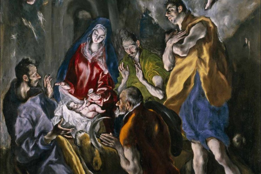 Adoracja pasterzy El Greco