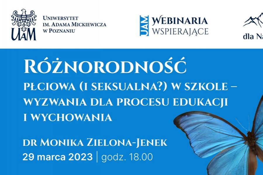 Webinarium Różnorodność płciowa (i seksualna?) w szkole – wyzwania dla procesu edukacji i wychowania