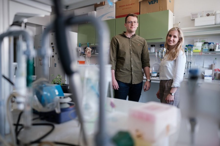 Maja Szymańska-Lejman i Wojciech Dzięgielewski, fot. Adrian Wykrota