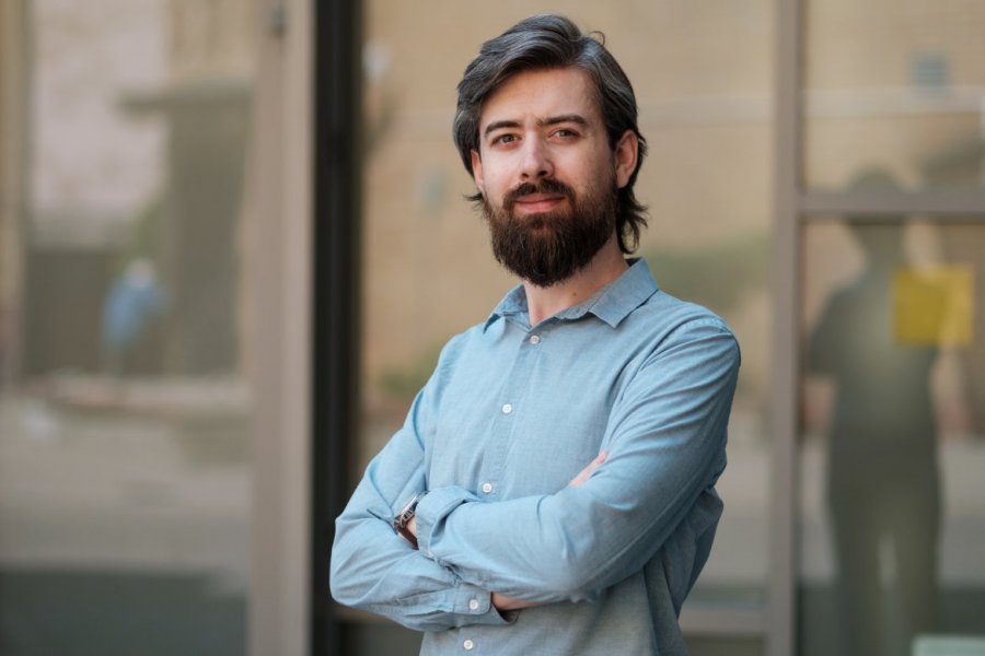 Dr hab. Jakub Nowosad, fot. Adrian Wykrota