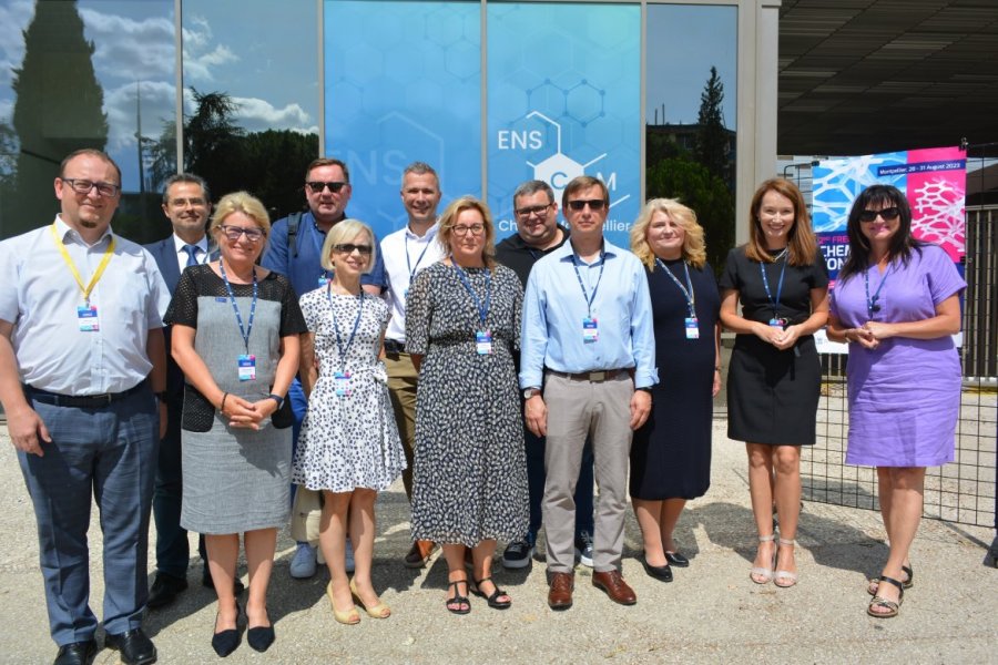 Uczestnicy Francusko-Polskiego Kongresu Chemicznego